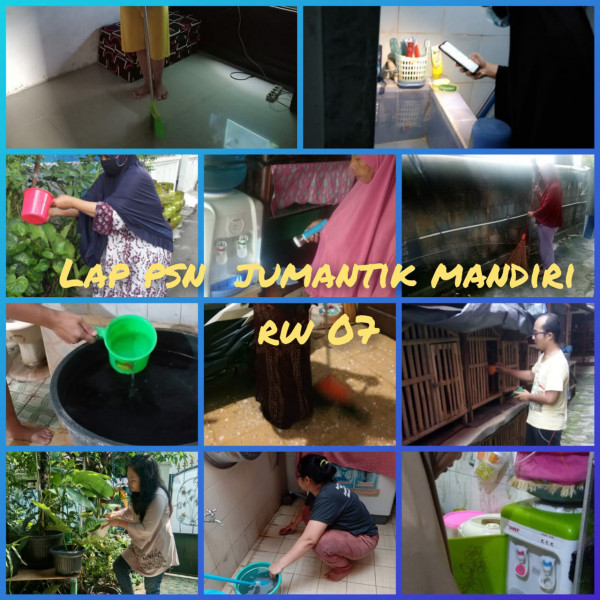 Jumantik Mandiri Rw 07 tgl 30 April