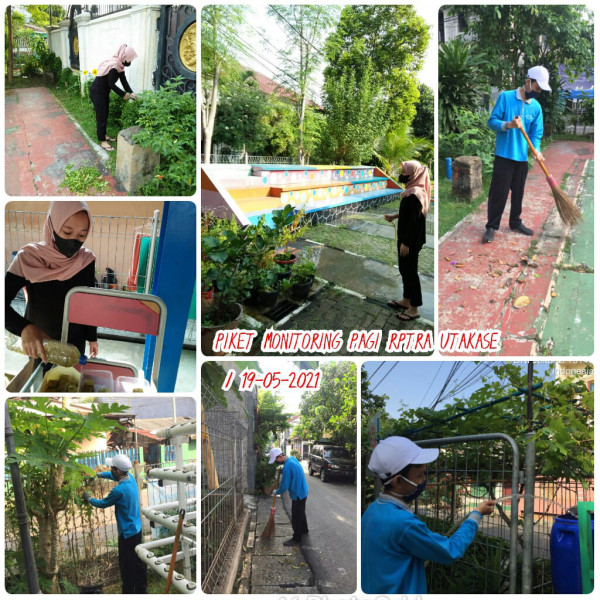 RPTRAUtakase Berseri_19 Mei 2021_piket dan monitoring pagi 