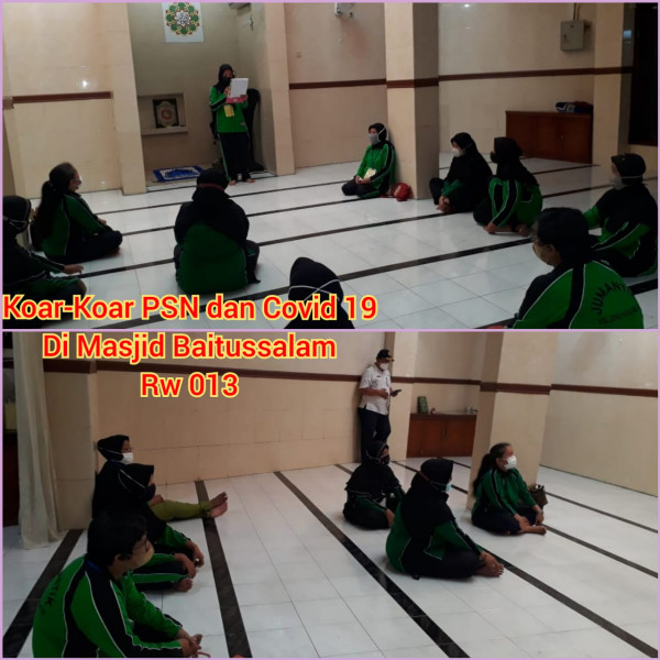 Koar-Koar PSN dan Covid 19_Masjid Baitussalam_19 Mei 2021