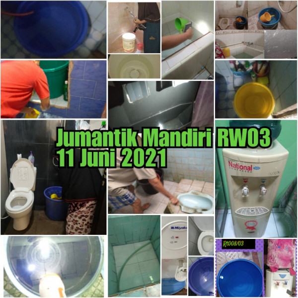 Jumantik Mandiri Warga Rw003_Kel UKS_11 Juni 2021