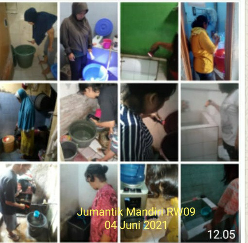 Jumantik Mandiri Warga Rw009_Kel UKS_11 Juni 2021