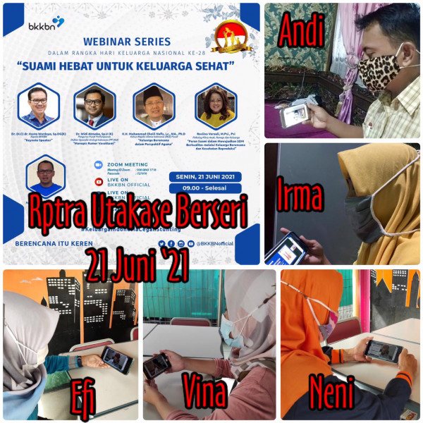 Webinar_Suami Hebat Untuk Keluarga Sehat_Rptra Utakase Berseri_21 Juni 2021