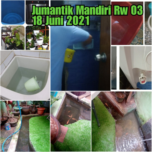 Jumantik Mandiri Rw 003_ Kelurahan Utan Kayu Selatan_18 Juni 2021