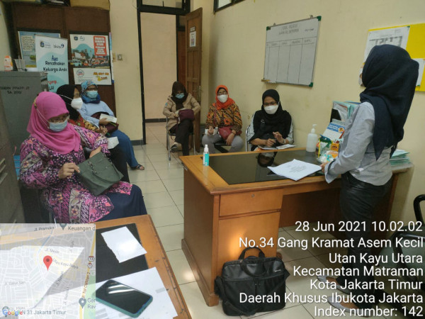 Pertemuan Kelompok Kerja_Kantor Kecamatan Matraman_Pengelola Rptra Utan Kayu Selatan_28 Juni 2021