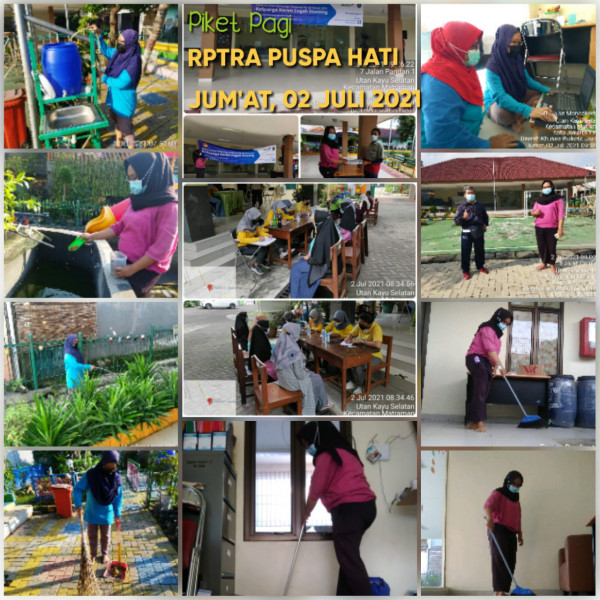 Piket Monitoring Rptra Puspa Hati