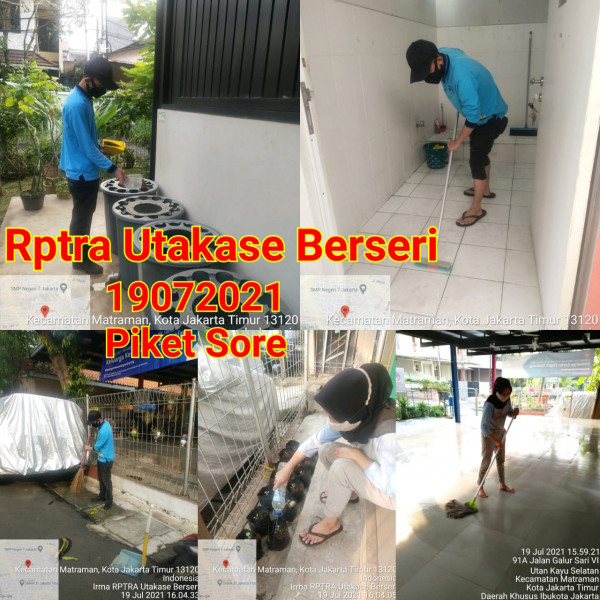 Piket Monitoring Rptra Utakase Berseri