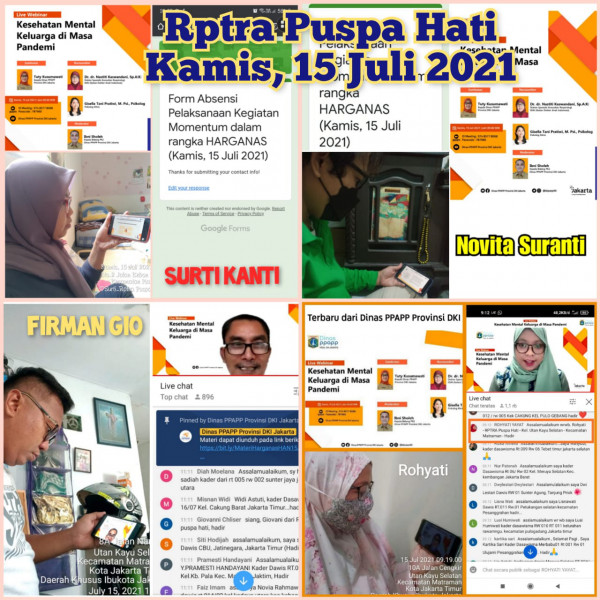 Pengelola Rptra Puspa Hati