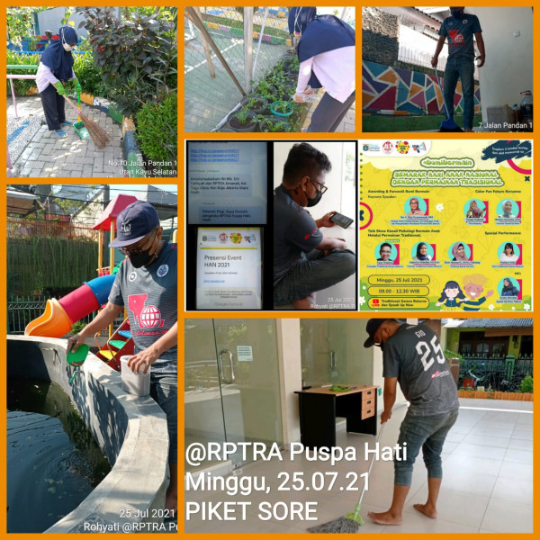 Piket Monitoring Rptra Puspa Hati