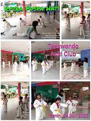 Latihan Taekwondo Aciti