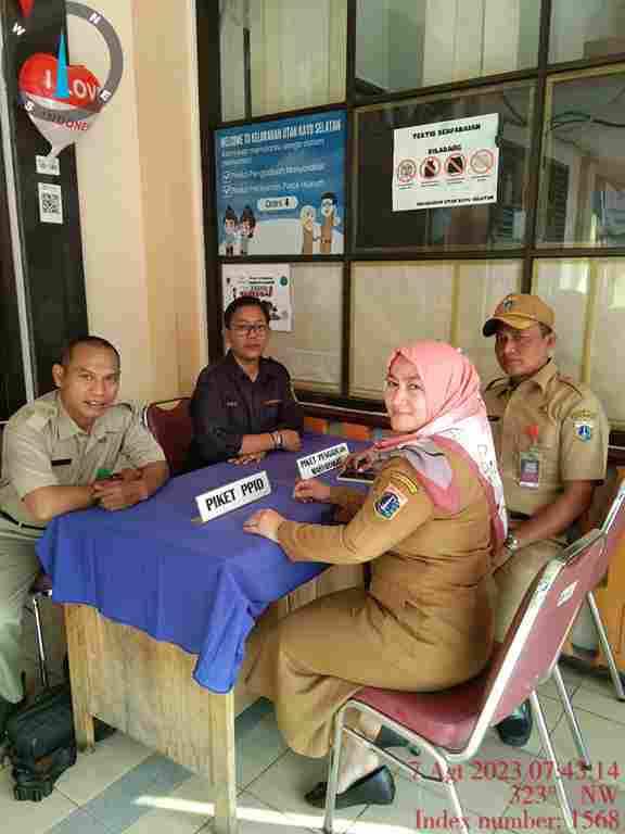 Pengaduan Masyarakat Kelurahan Utan Kayu Selatan