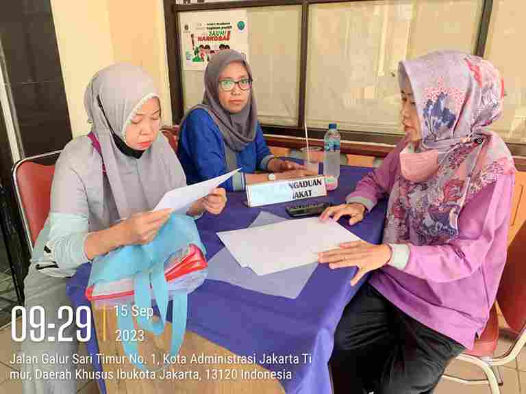 Pengaduan Masyarakat Kelurahan Utan Kayu Selatan