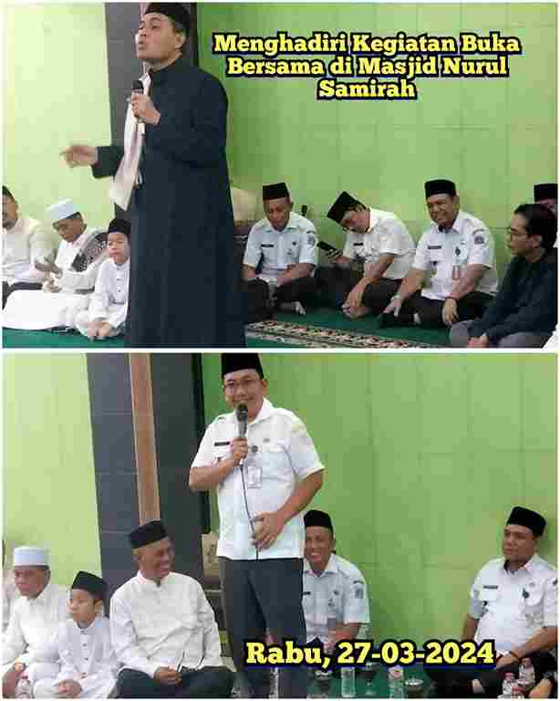Buka Bersama di Masjid Nurul Samirah