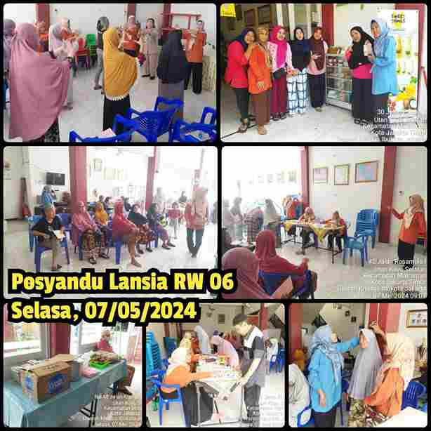 Posyandu Lansia RW 006