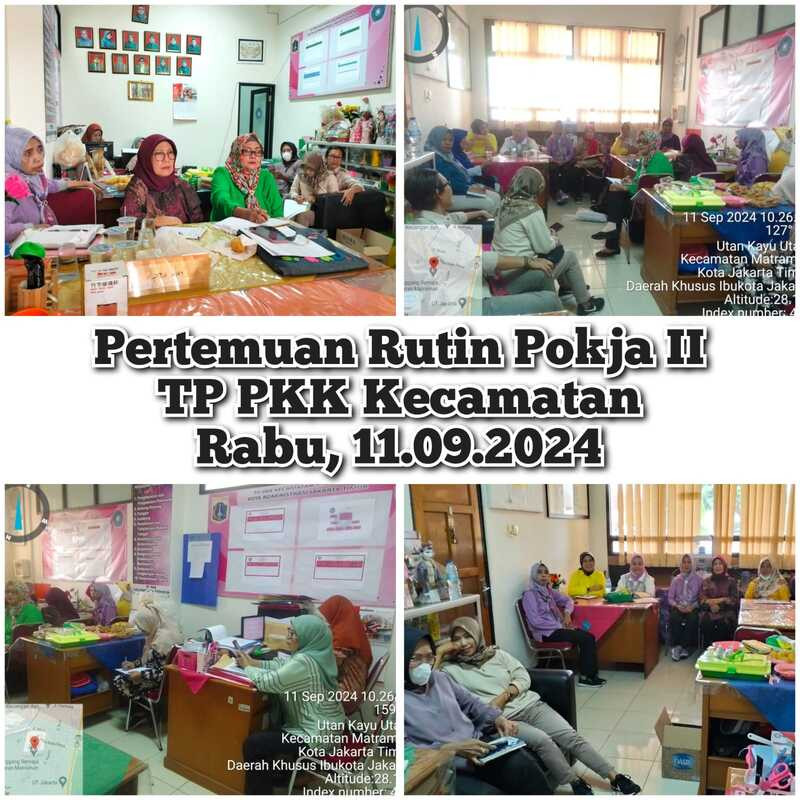 Pertemuan Rutin Pokja II