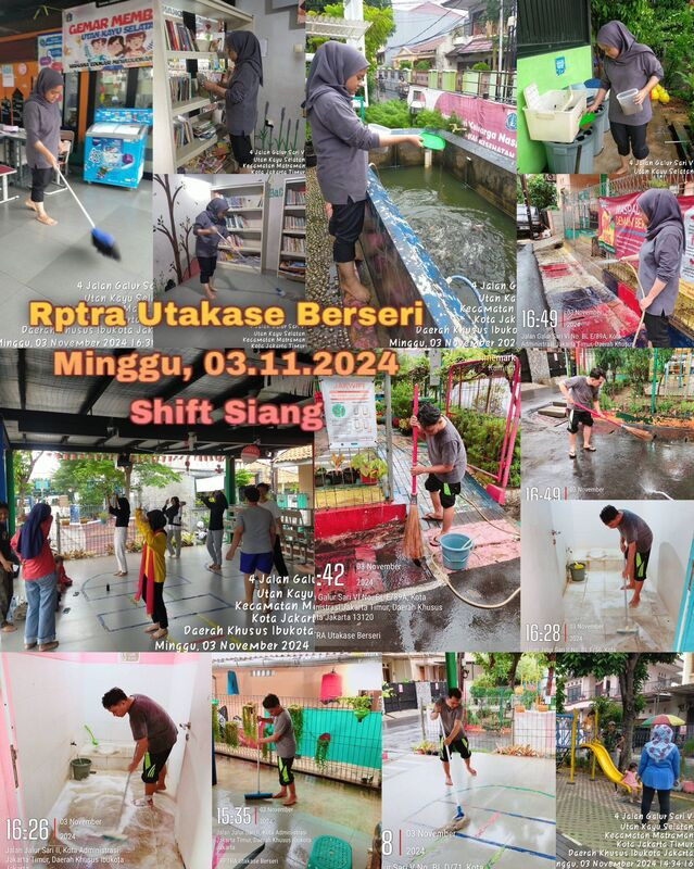 Piket Rptra Utakase Berseri