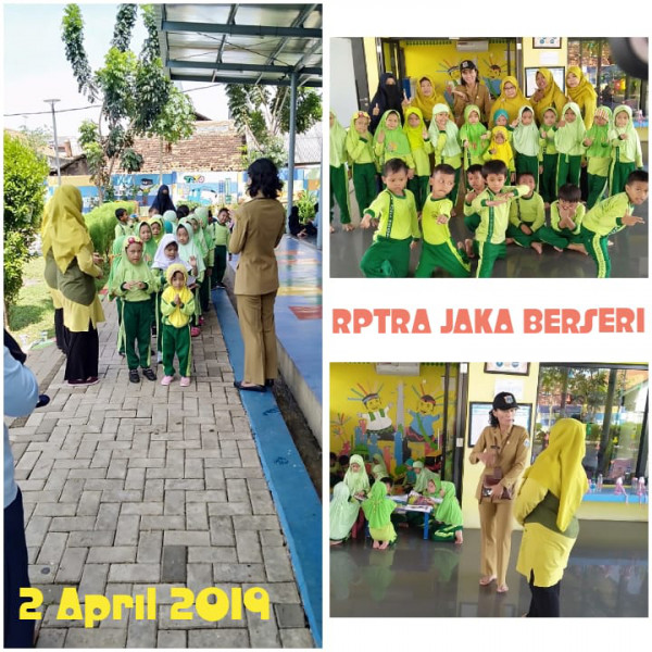 Outing class RA Nurul Haramain RW 01 Kelurahan Jatinegara Kaum