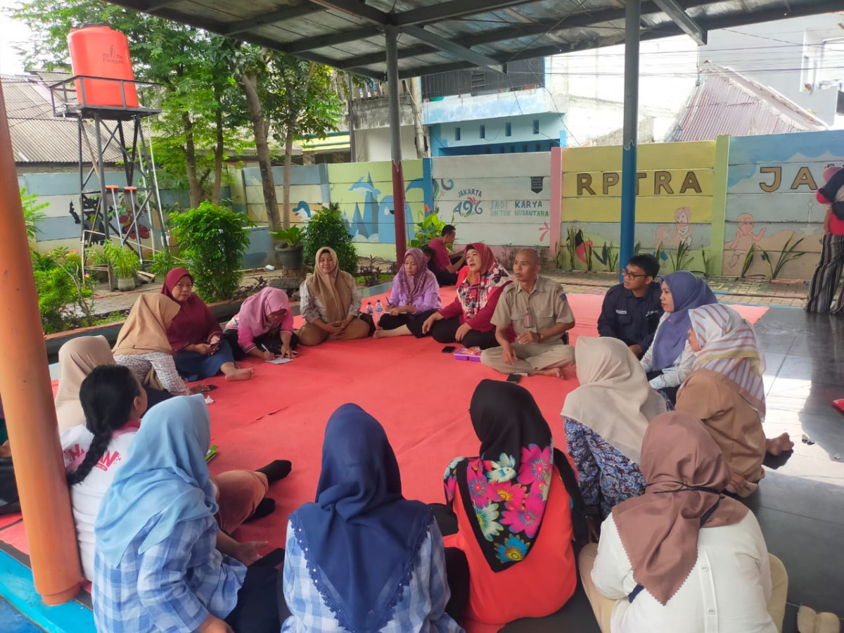 Rapat koordinasi kepada ketua Posyandu