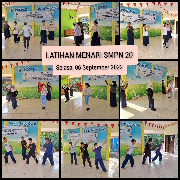 Latihan Menari SMPN 20