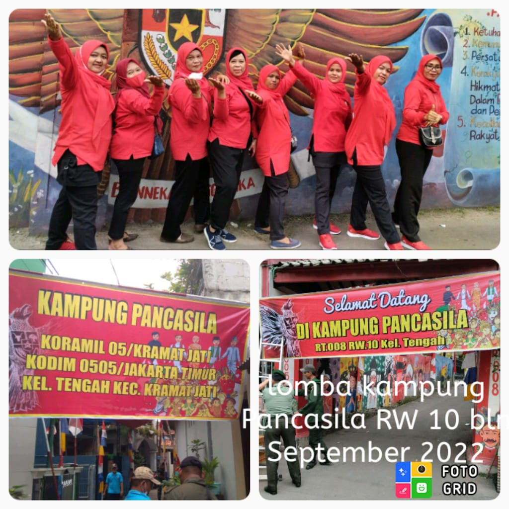 Lomba Kampung Pancasila RW 10