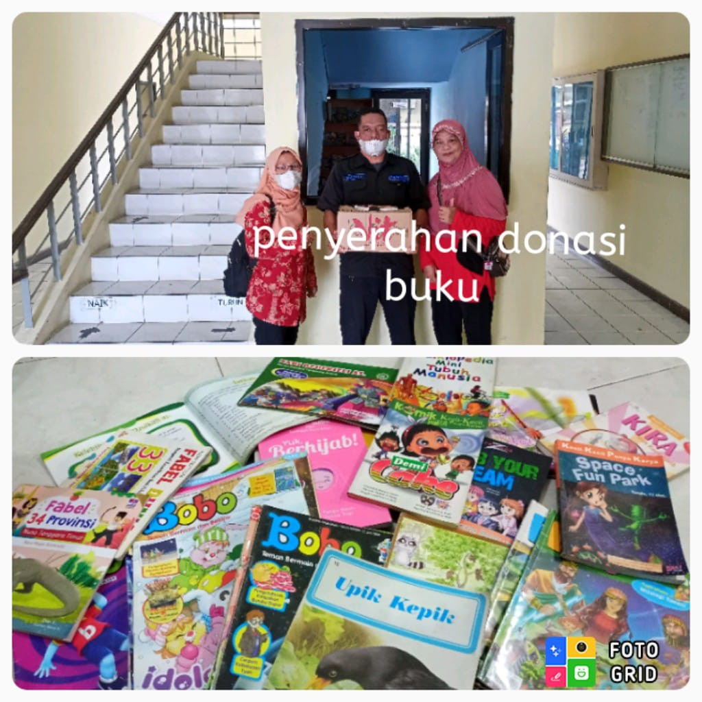 Pengumpulan dan Penyerahan Donasi Buku