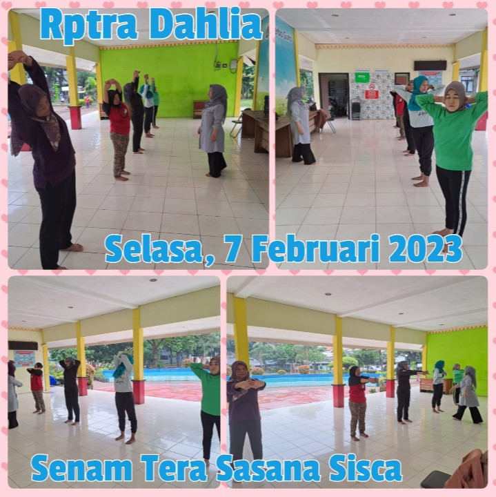 Latihan senam Terra