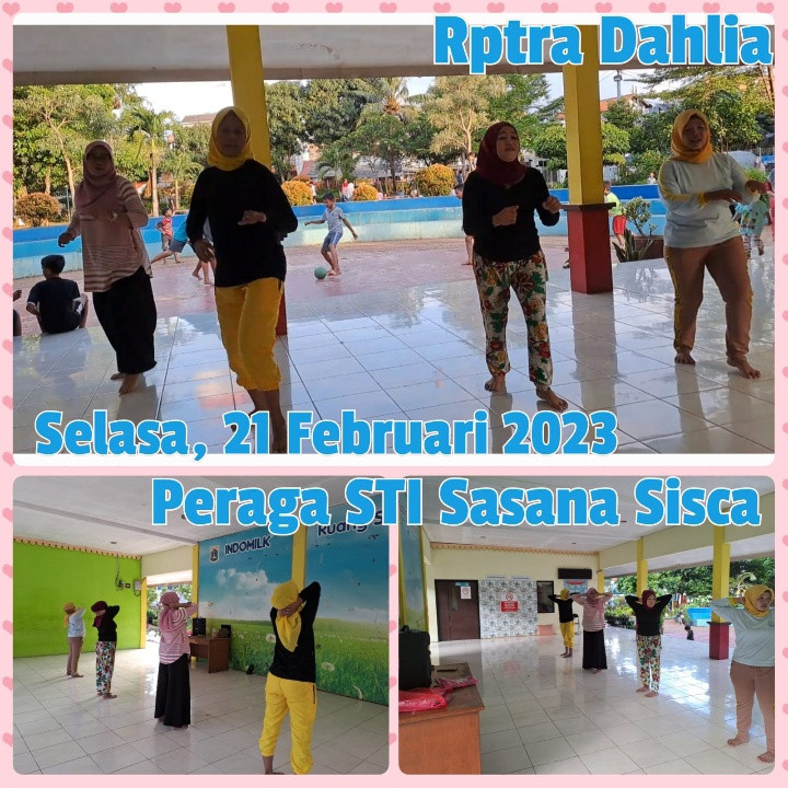 Latihan senam Terra