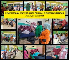 Kegiatan Pemeriksaan IVA Test dan HPV DNA