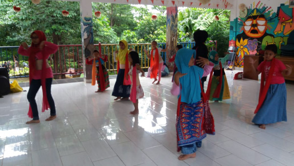 Kegiatan tari tradisional dari sanggar JTC