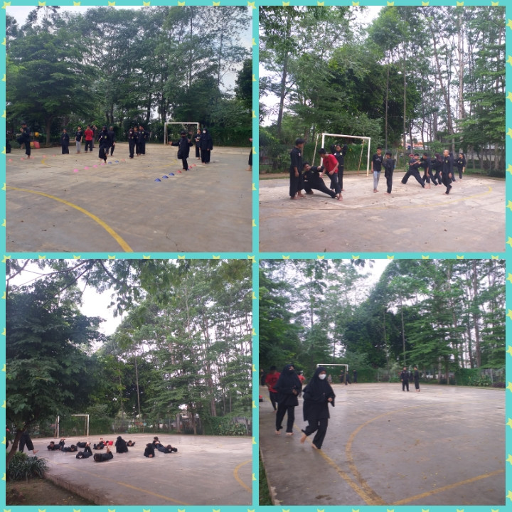 LATIHAN PENCAK SILAT SWADAYA PHS (PERISAI HATI SILIWANGI)