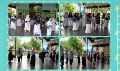 LATIHAN MENARI BETAWI SMP 184