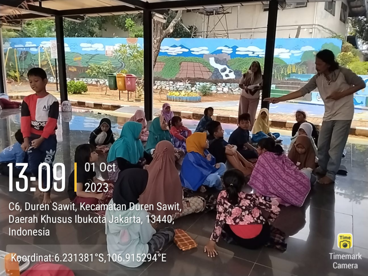 Pelatihan Teater dari Dinas Kebudayaan