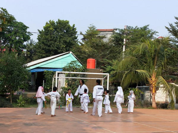 Latihan taekwondo