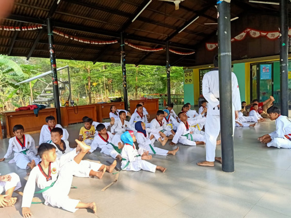 Latihan taekwondo