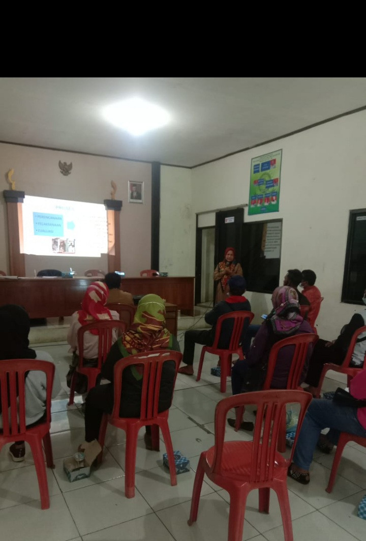 Pertemuan Kelompok Kerja (Pokja) di Kampung KB Bojongmurni