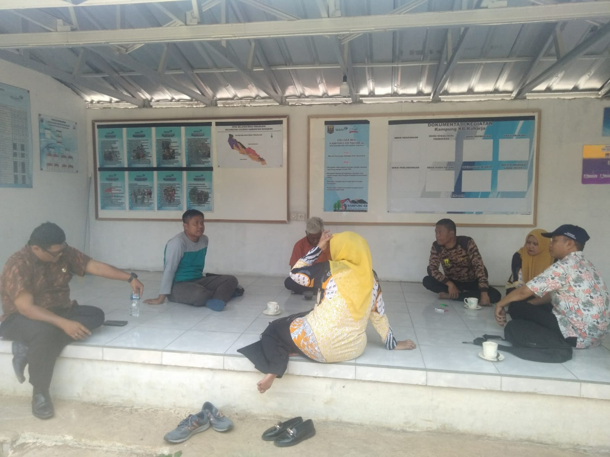 Pertemuan Kegitan Kelompok Kerja di Kampung KB