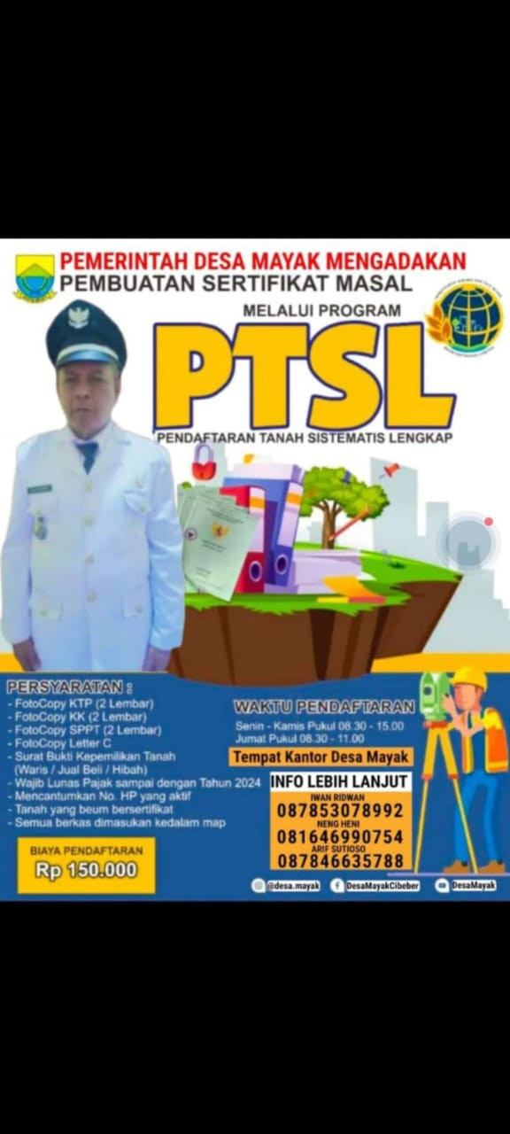 pembuatan sertifikat masal melalui program PTSL