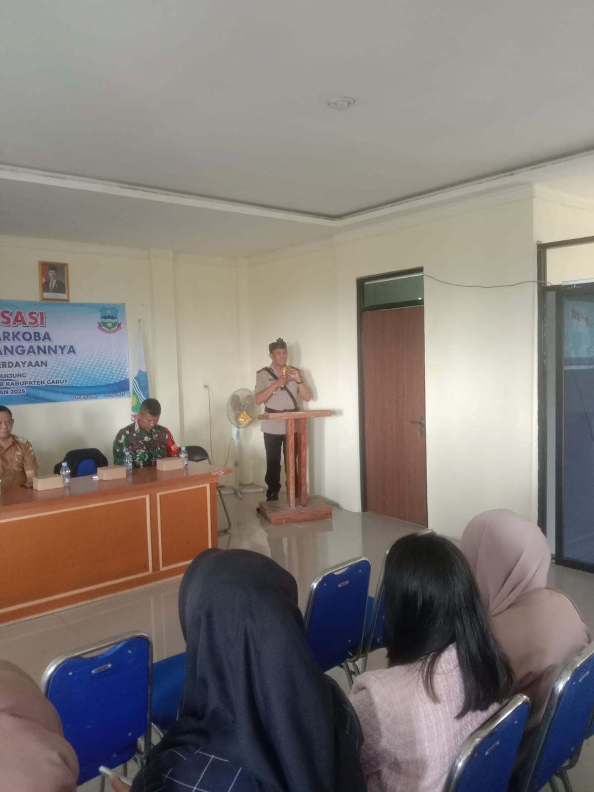 Sambutan Kapolsek Tarogong Kaler