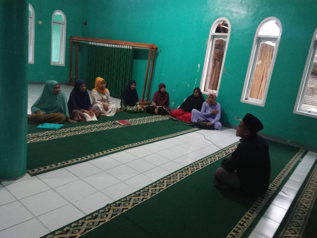 Pengajian rutin Alhidayah Desa Wanajaya