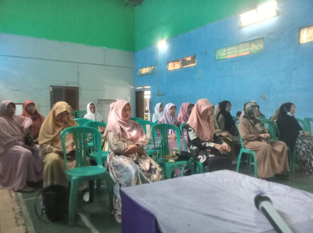 Pertemuan Pokja kampung KB dengan kelompok kegiatan BKL Teratai