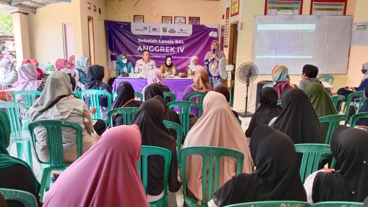 Launching Sekolah BKL Anggrek 4 di Kampung KB