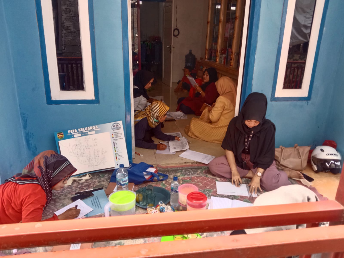 Pembinaan kader yg ada di lingkungan kampung kb