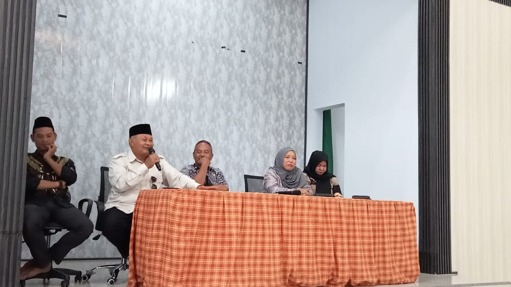 Sambutan perwakilan kepala desa
