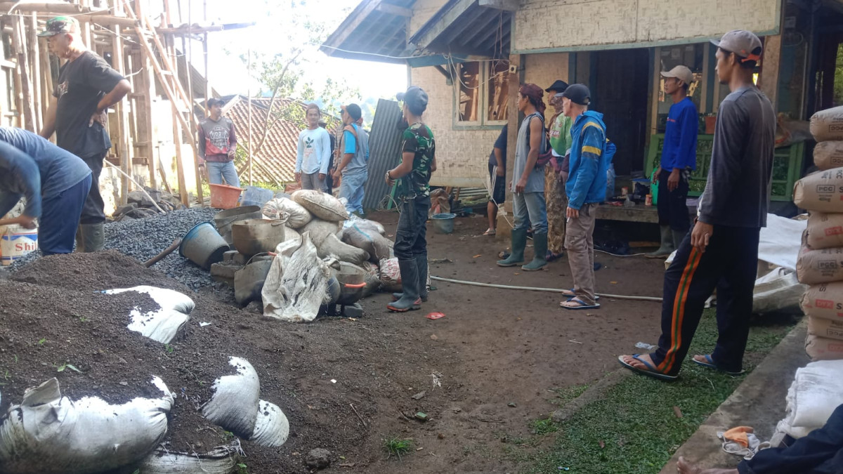 GOTONG ROYONG PEMBANGUNAN MASJID