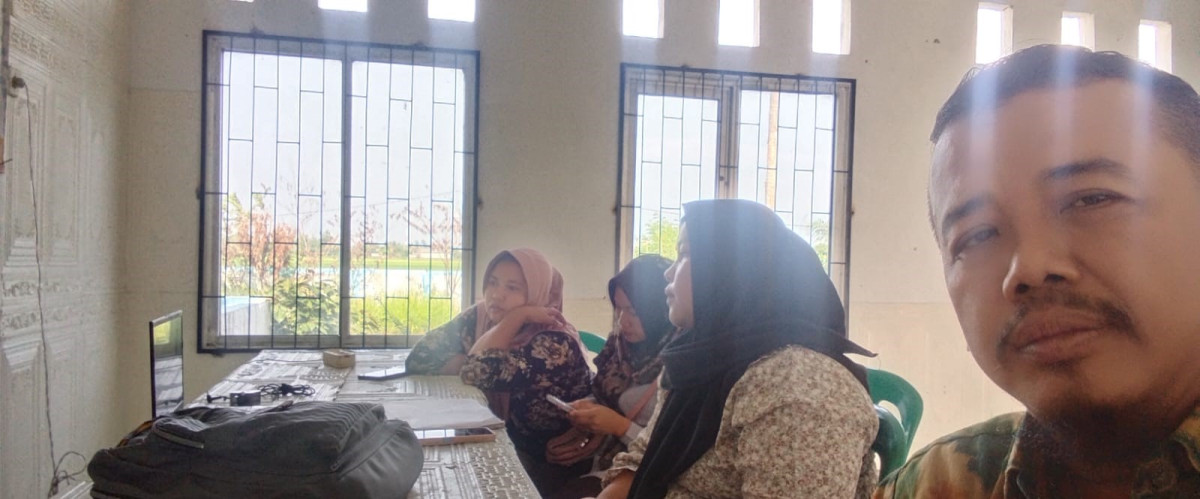 Poto sedang mengikuti During Kampung Kb dan RDK