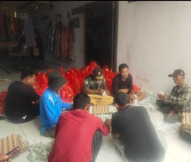 KEGIATAN BANTUAN BANJIR DI KP KB MURNI JAYA