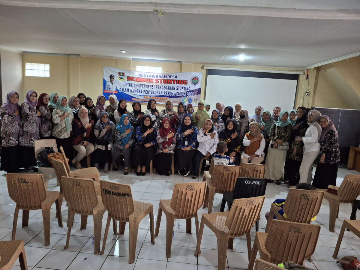 Rapat koordinasi penanganan stunting