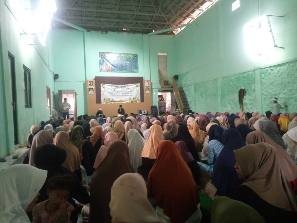 Antusiasme warga masyarakat Desa Wangunsari cukup baik