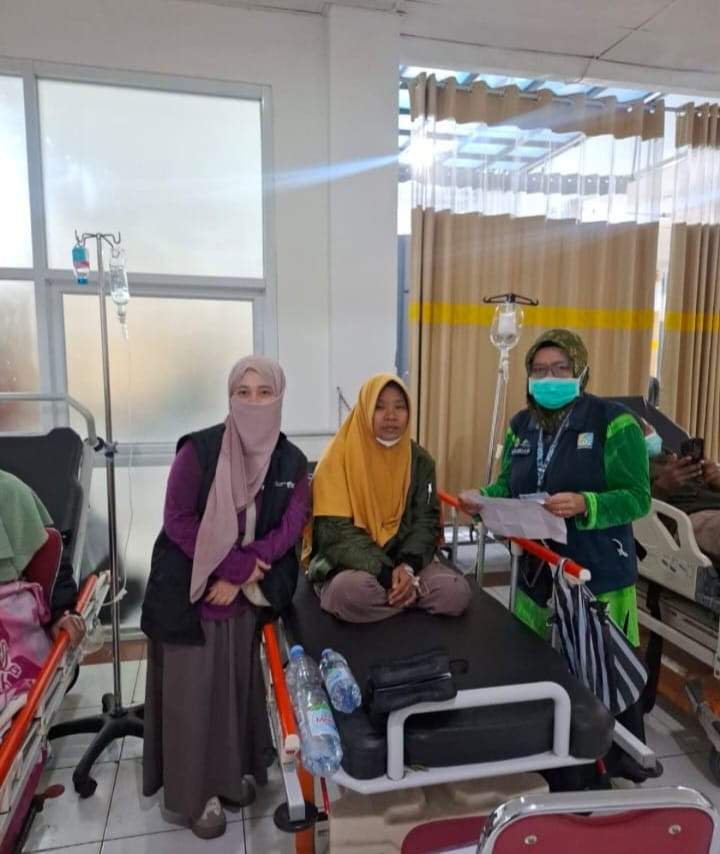 Pendampingan pengajuan Bantuan dana untuk keluarga penunggu pasien Rumah Sakit