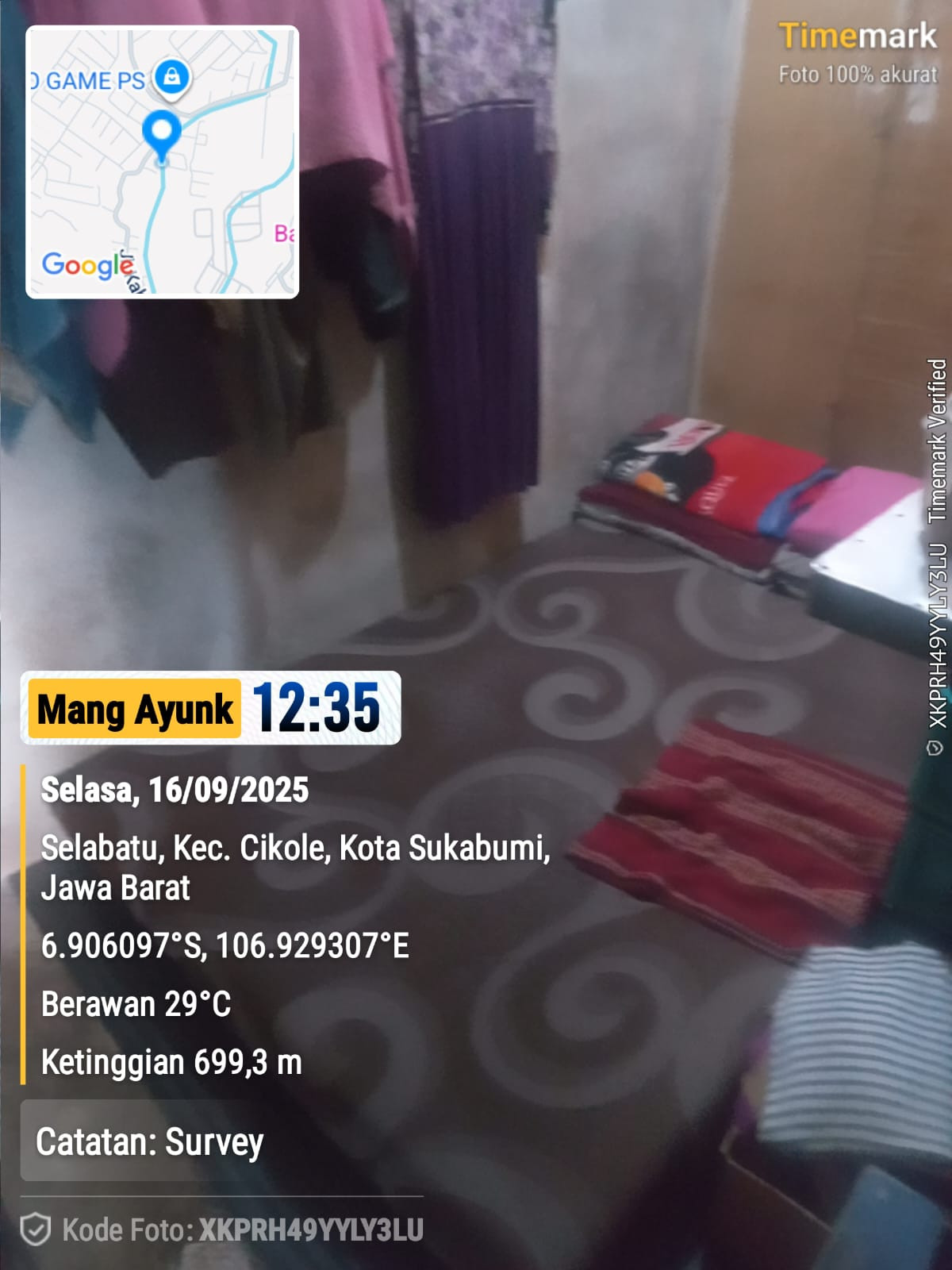 Survey pangajuan BANSOS