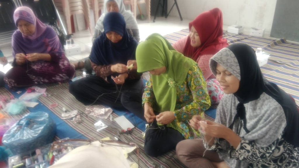 pelatihan kerajinan tangan